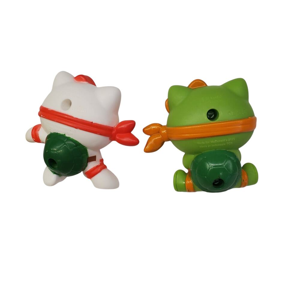 Hello Kitty Teenage Mutant Ninja Turtles McDonalds Happy Meal Toys - Picture 6 of 10